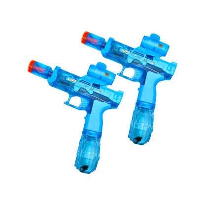 AquaRyzers HydroGrip G-9 Electric Water Blasters (BLUE Dual Bundle)