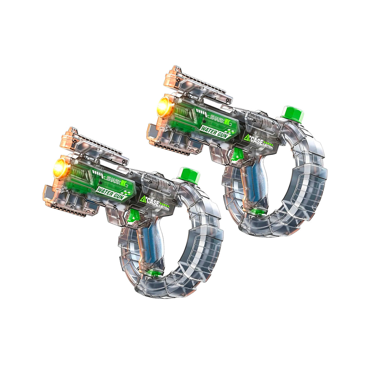Orbital Raptor Electric Auto Water Blaster (Dual GREEN Bundle)
